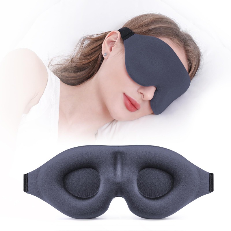 3D Printing Mask - 1pc 3D Contoured Sleep Mask Light
