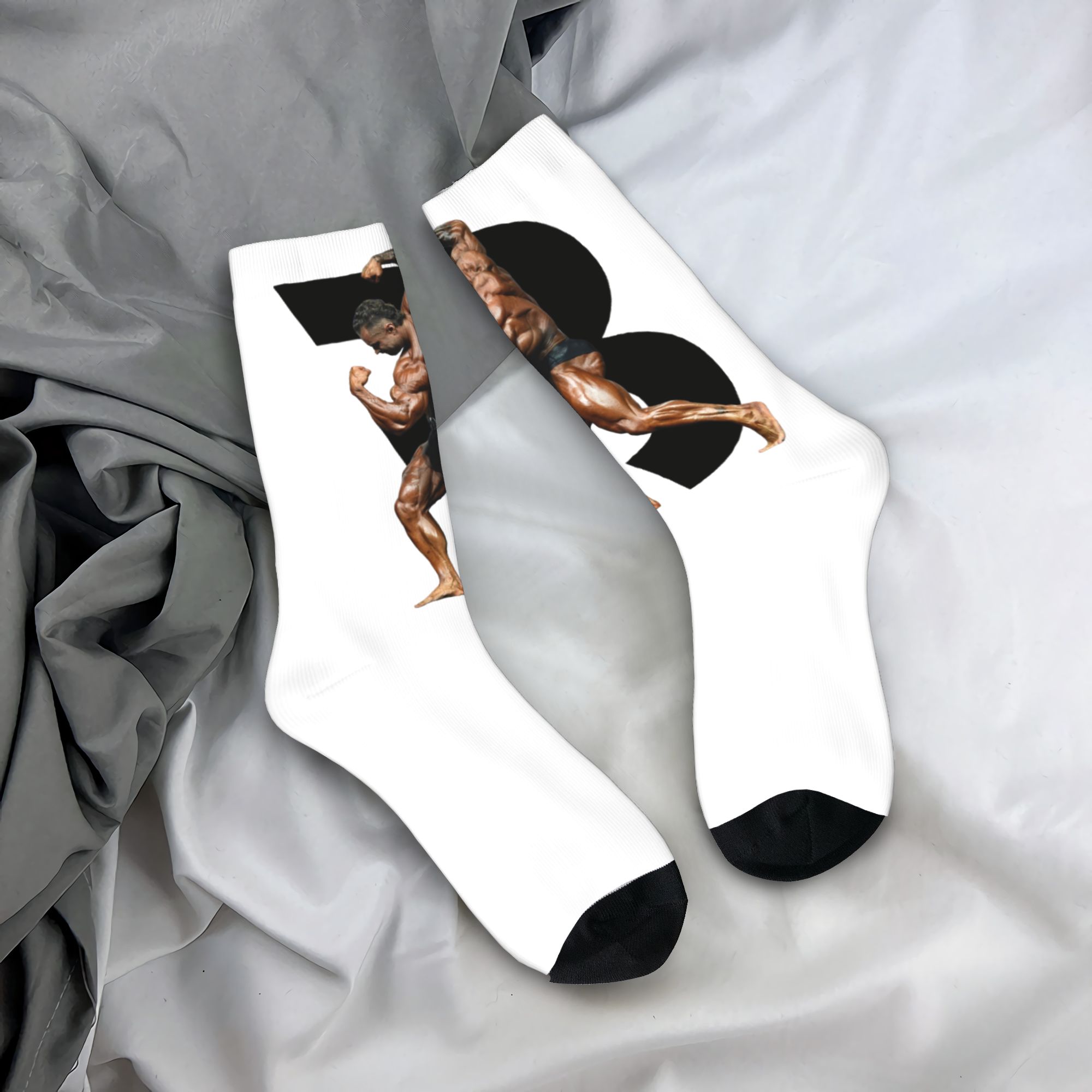 3D Printing Youtube - Custom Cool Cbum Bodybuilding Socks Men