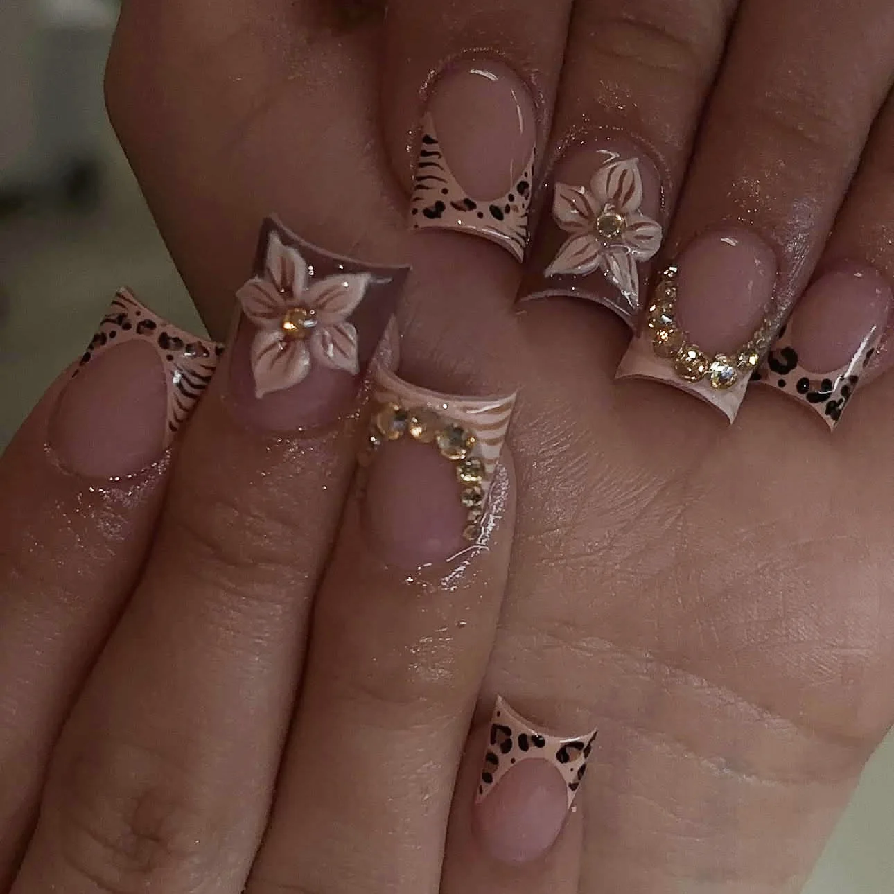 3D Printing Ptc - Glam French Press On Nails with