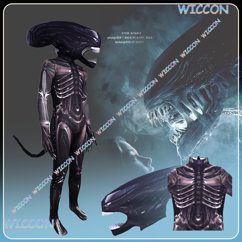 3D Printing Xenomorph - Uniform/Hallowen Adult Alien Xenomorph 3D Print