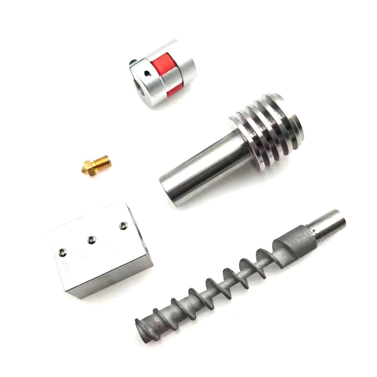 3D Printer Extruder - DIY 3D Printer Kit with Plastic
