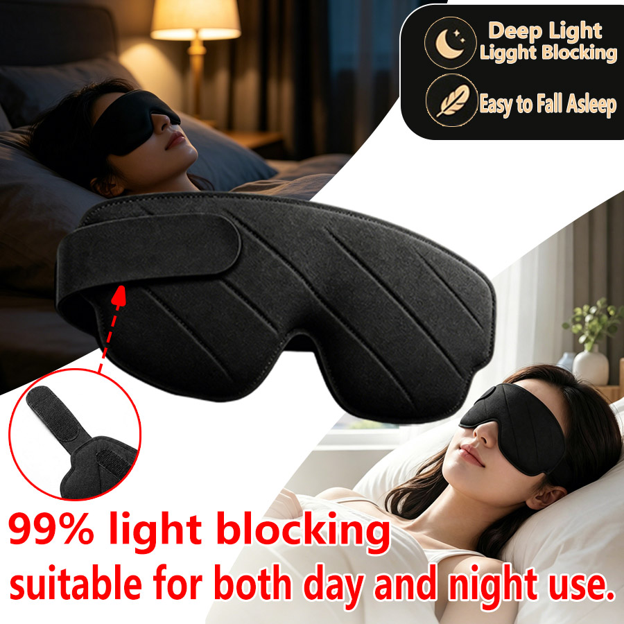 3D Printing Mask - 3/1pcs 3D Contoured Sleep Mask Memory