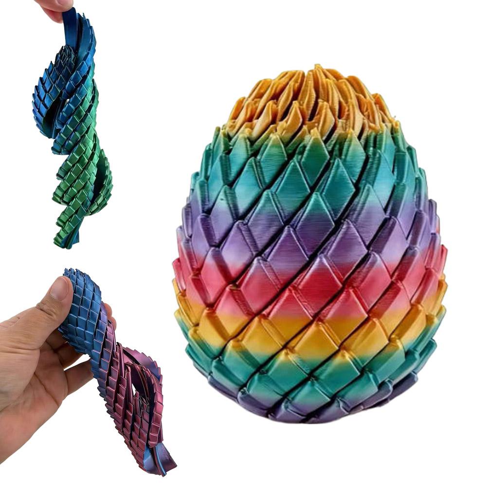 3D Printing Egg - 3D Printed Dragon Egg Stress Toy