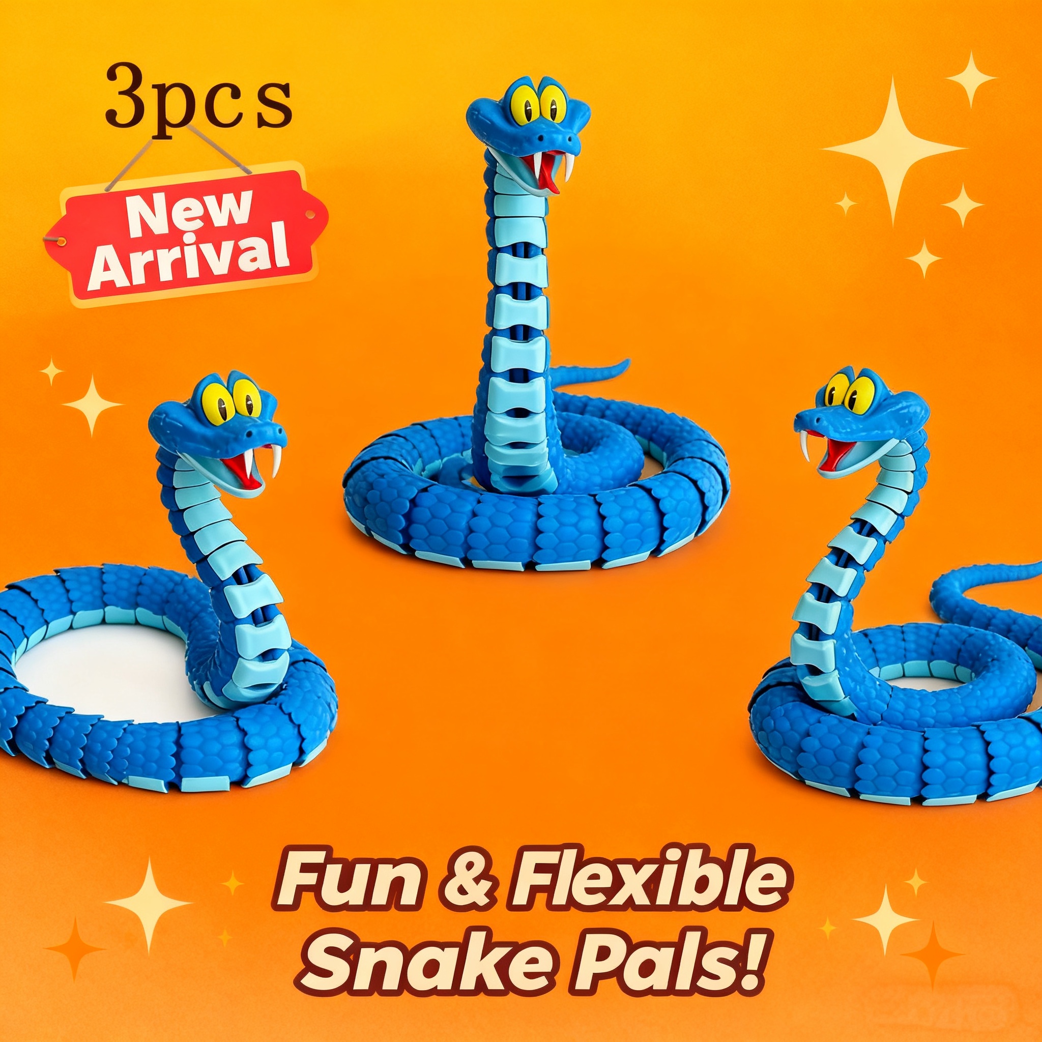 3D Printing Objects - Zootopia 3D Printed Gareth Snake Joint