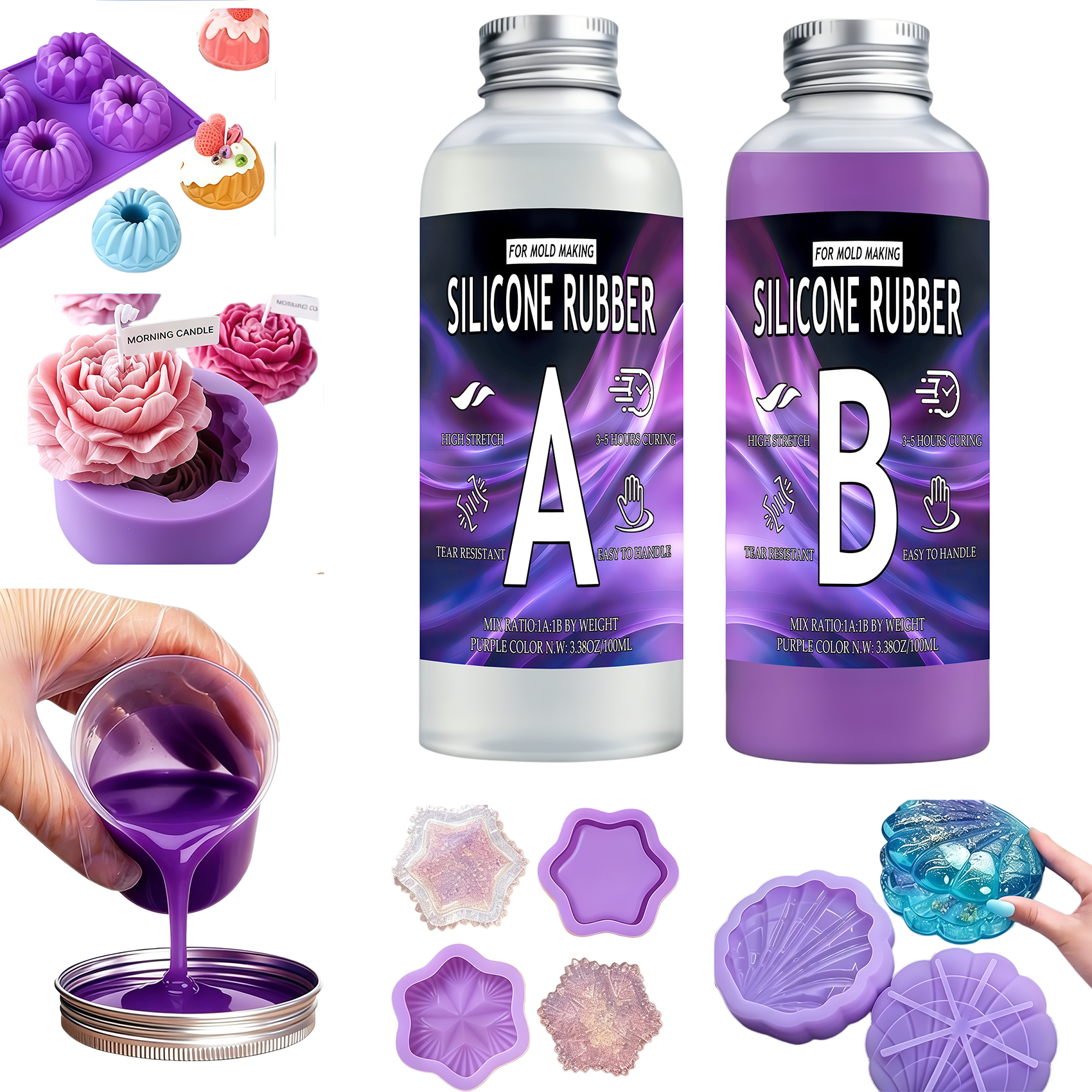 Platinum-cured liquid silicone - 3D Printing Liquid recensione e prezzo