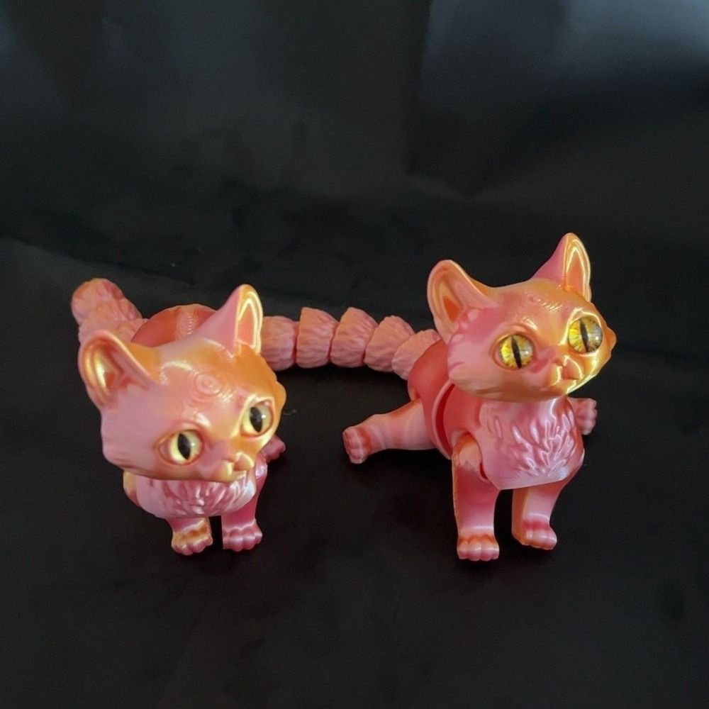 Big Eyes 3D Printed Cat Model  - 3D Printing Material recensione e prezzo
