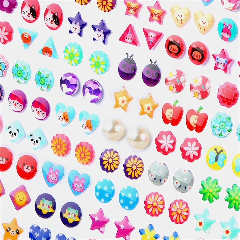 3D Self Adhesive Sticker Earri - 3D Printing Earrings recensione e prezzo