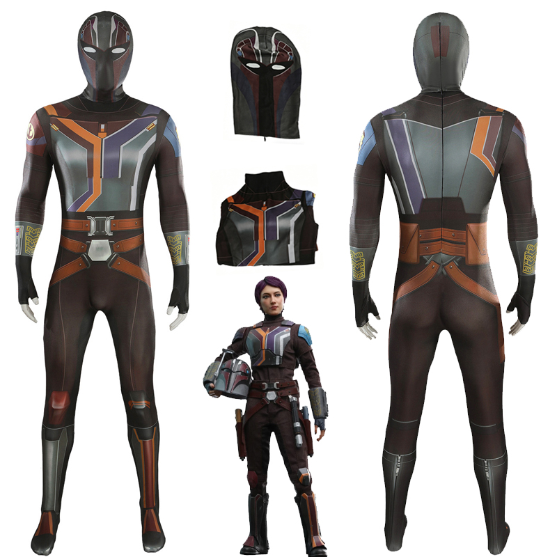 Sabine Wren Cosplay Costume 3D - 3D Printing Mask recensione e prezzo