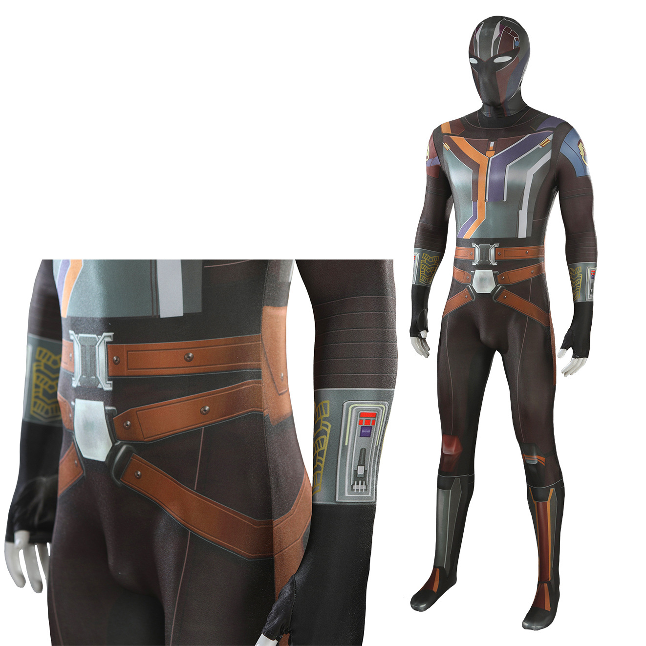 Sabine Wren Cosplay Costume 3D - 3D Printing Mask recensione e prezzo