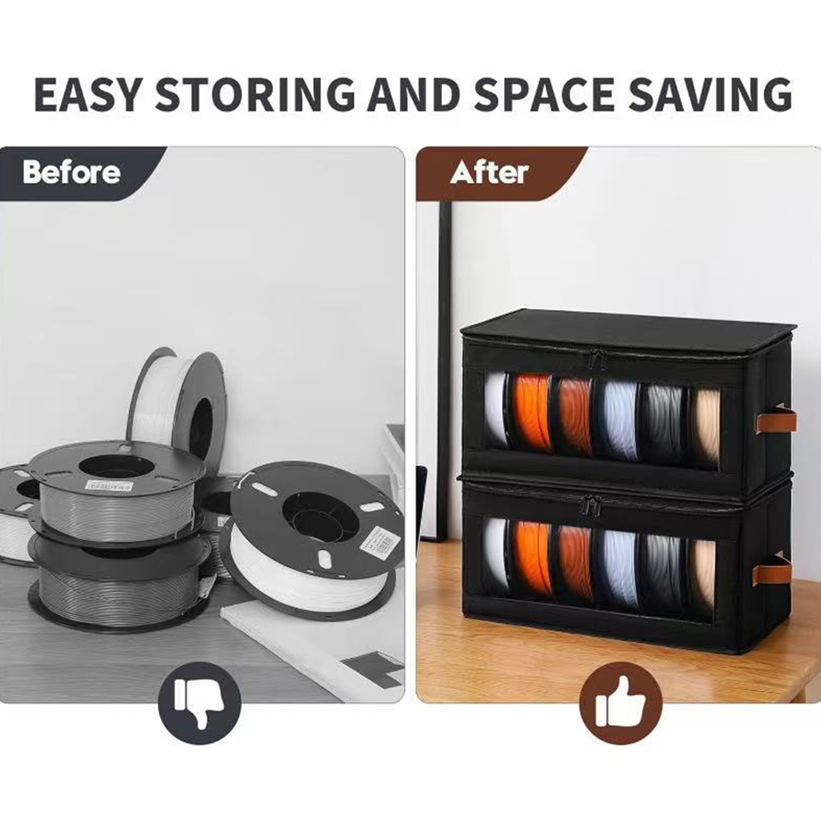 1-10X 3D Printer Filament Stor - 3D Printing Pdf recensione e prezzo