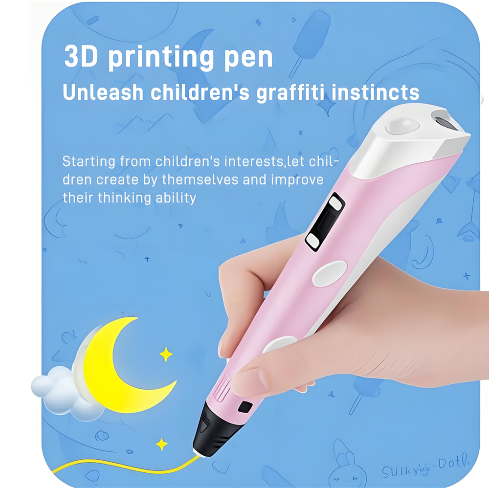 3D Pen With LCD Screen Compati - 3D Printing Pdf recensione e prezzo