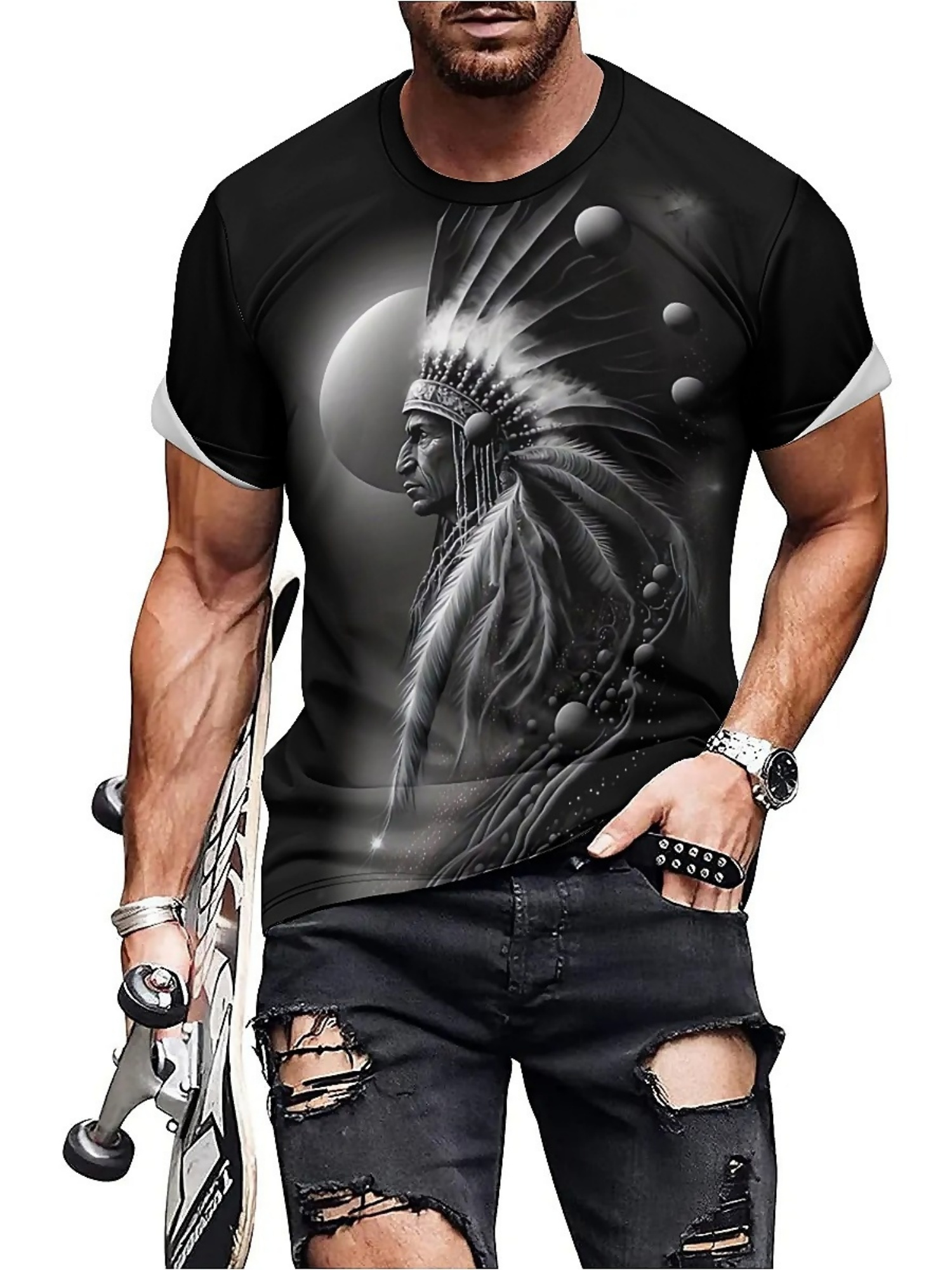 Men's 3D Printed Tribal Chieft - 3D Printing Design Free recensione e prezzo