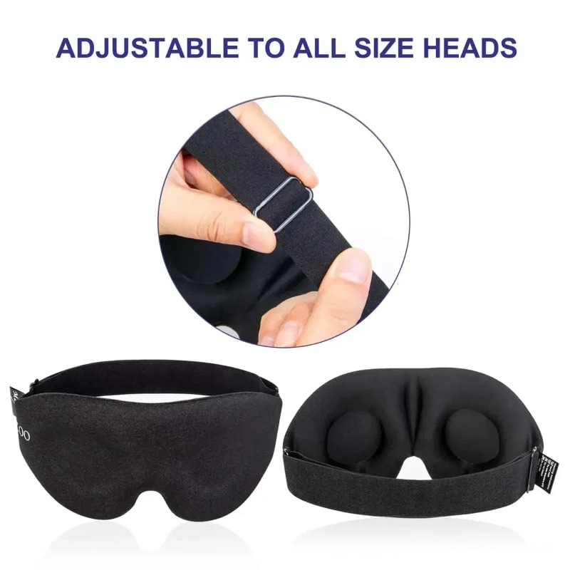 1pc 3D Contoured Sleep Mask Li - 3D Printing Mask recensione e prezzo