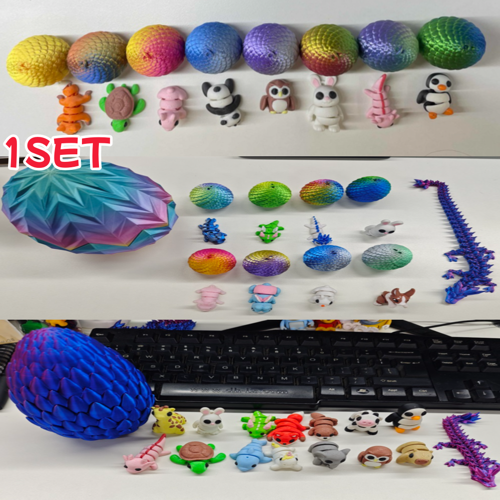 1Set 3D Printed Dragon Eggs wi - 3D Printing Egg recensione e prezzo