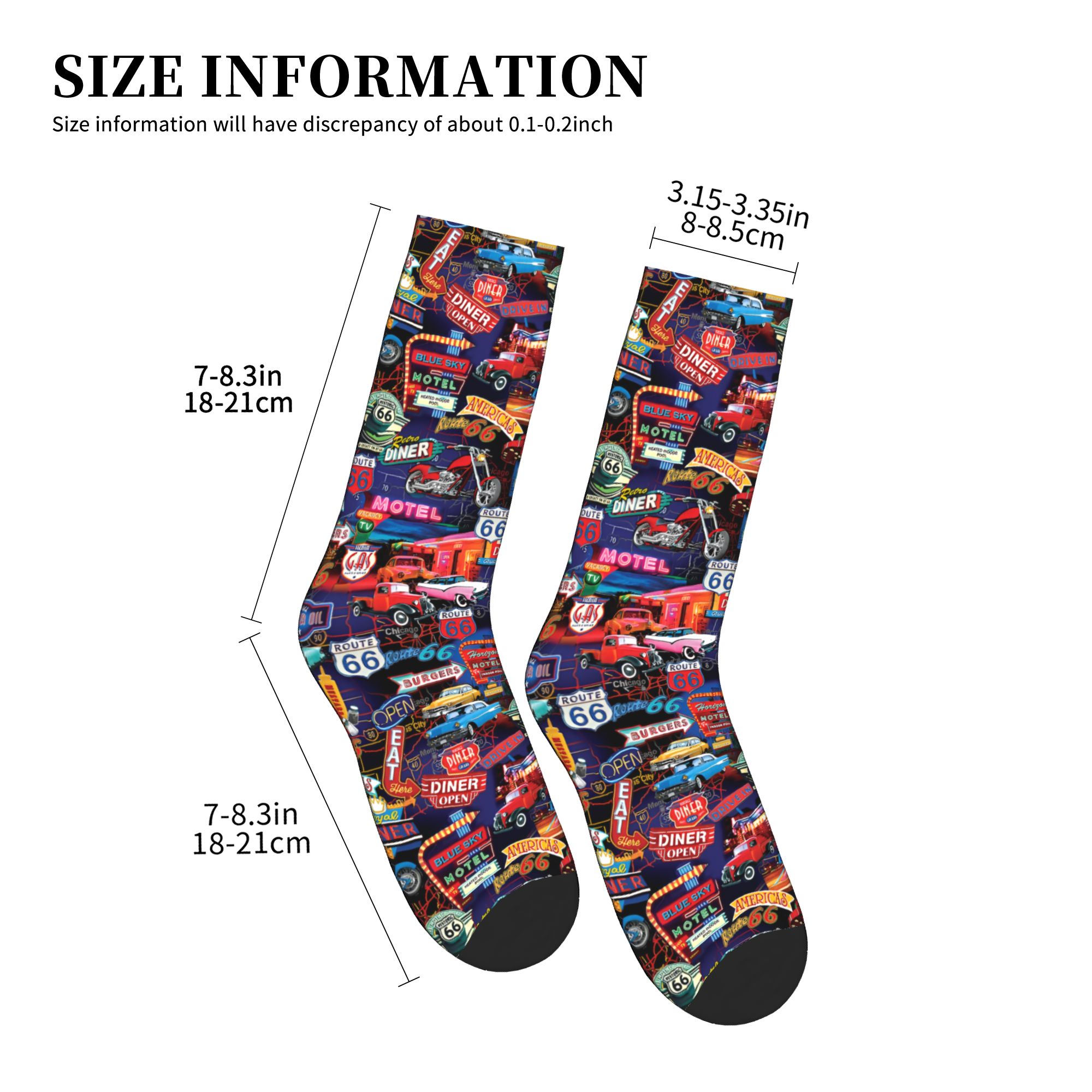 Cute Mother Road Route 66 Sock - 3D Printing Youtube recensione e prezzo
