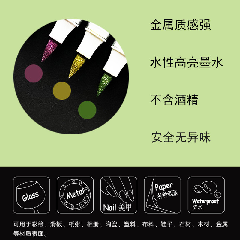 DOLOHA Doloha Metallic marker  - 3D Printing Liquid recensione e prezzo