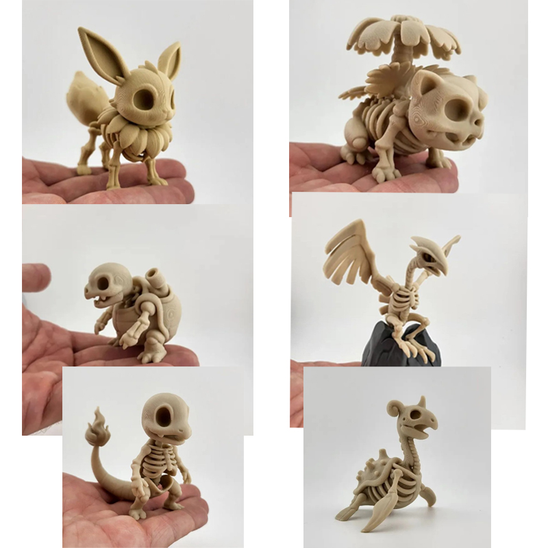 Pokémon Fossil Bone Model Eeve - 3D Printing Material recensione e prezzo