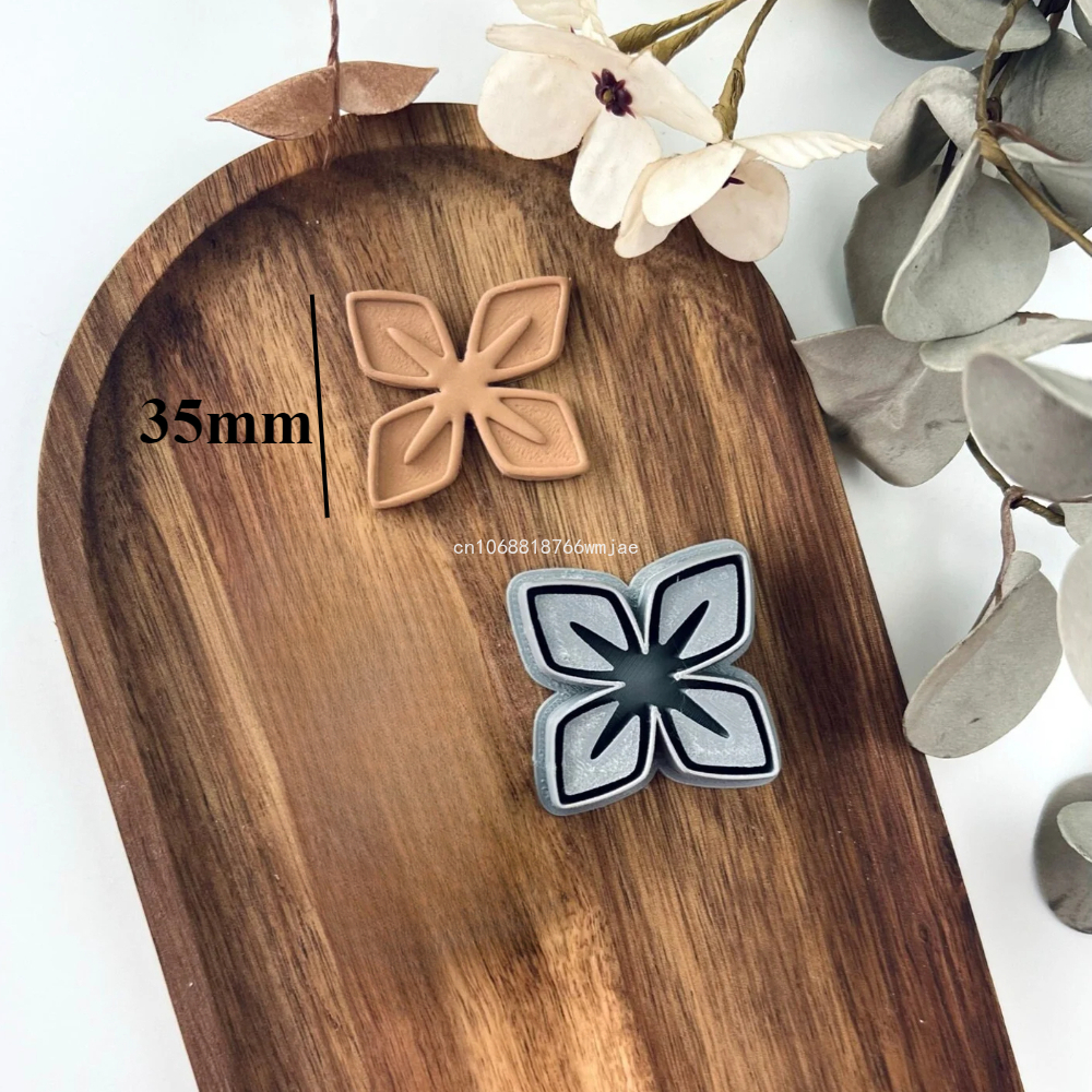 Lily Shape Polymer Clay Cutter - 3D Printing Earrings recensione e prezzo