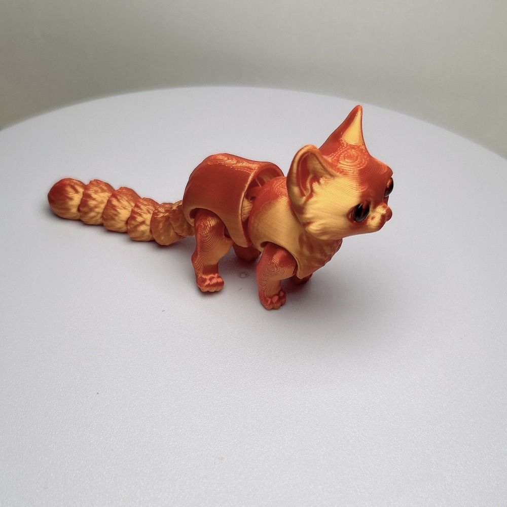 Big Eyes 3D Printed Cat Model  - 3D Printing Material recensione e prezzo