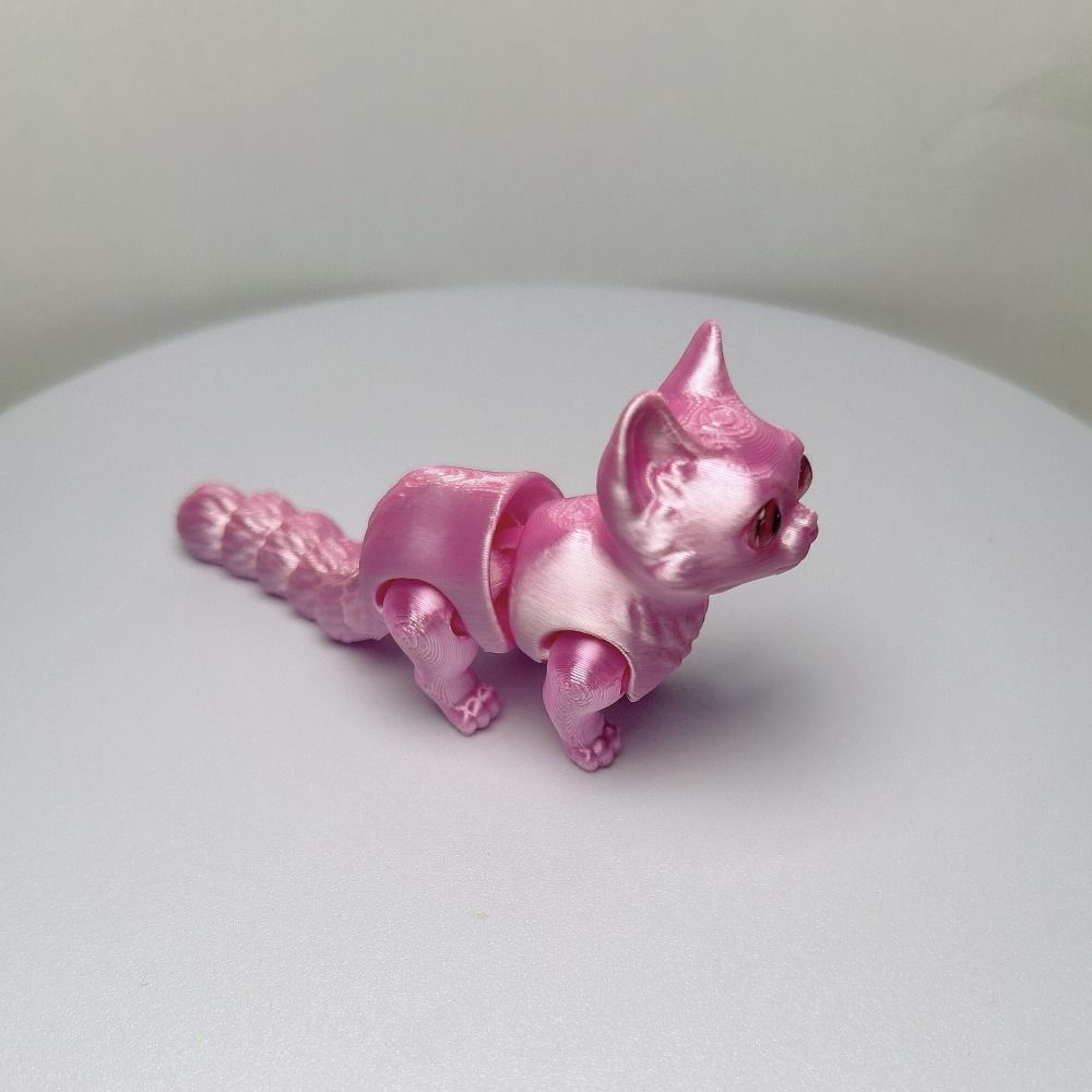 Big Eyes 3D Printed Cat Model  - 3D Printing Material recensione e prezzo