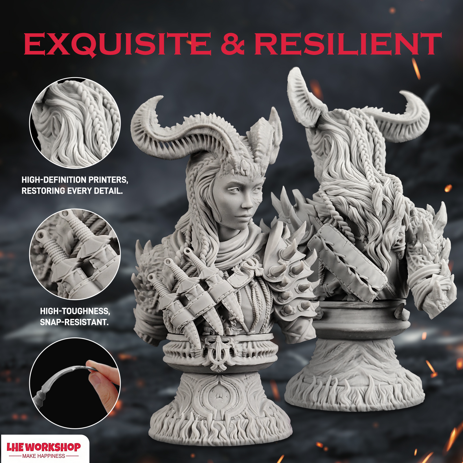 Twisted Flesh Undead Monster B - 3D Printing Liquid recensione e prezzo