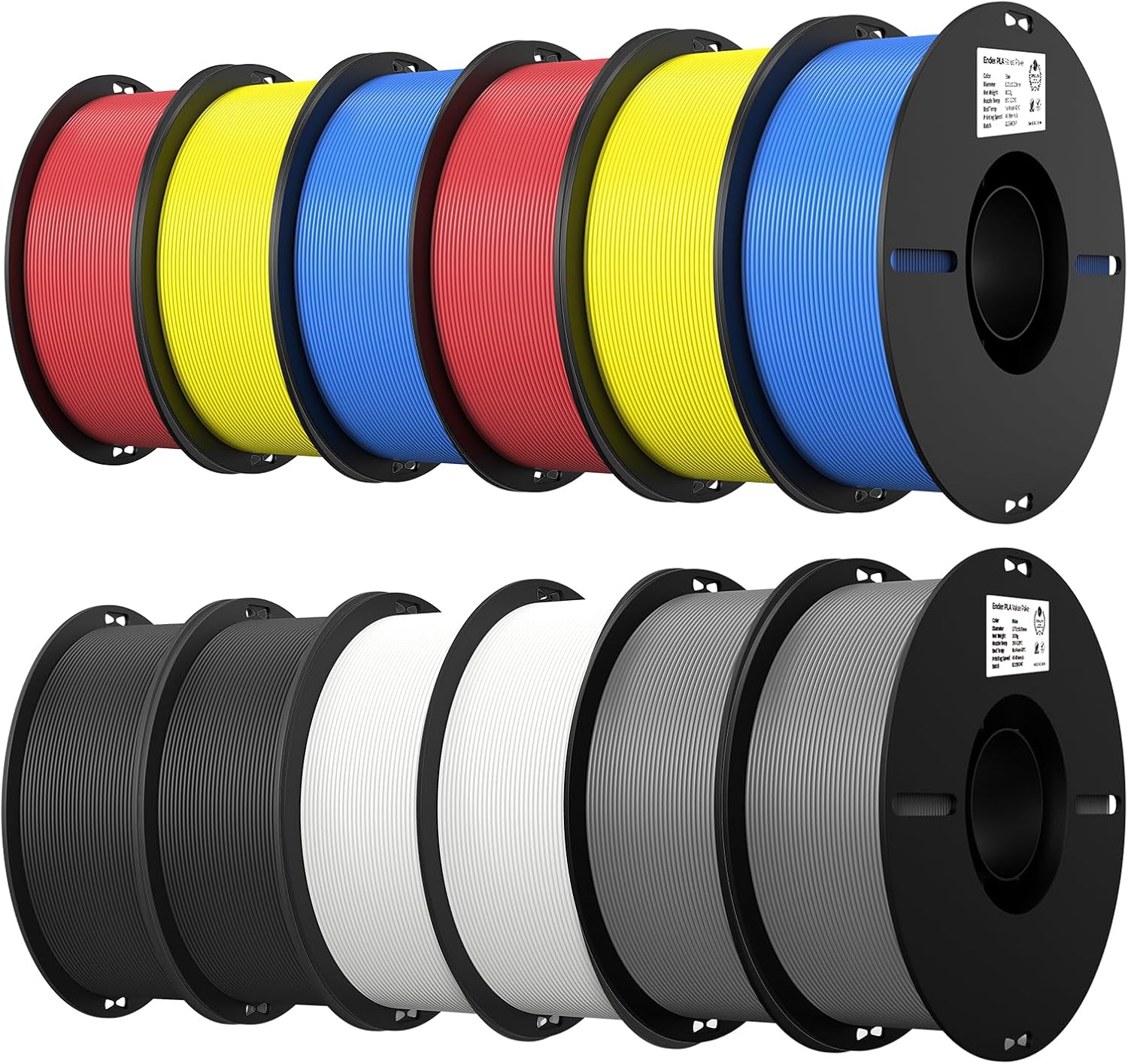 12 Pack PLA 1.75mm Filament Bu - 3D Printing Overhangs recensione e prezzo