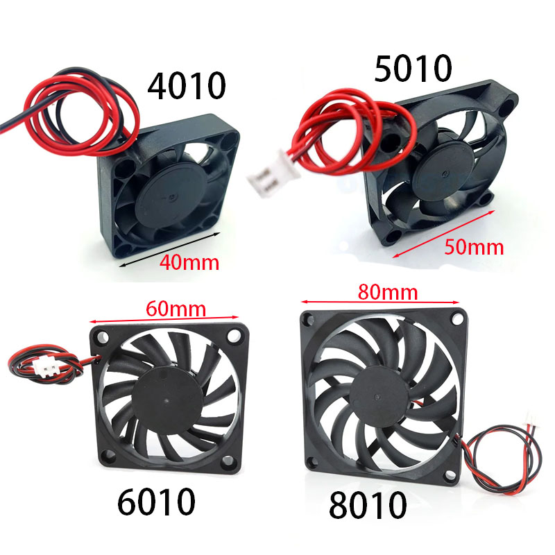 5V 12V 24V Cooling Fan 4010 50 - 3D Printer Extruder recensione e prezzo