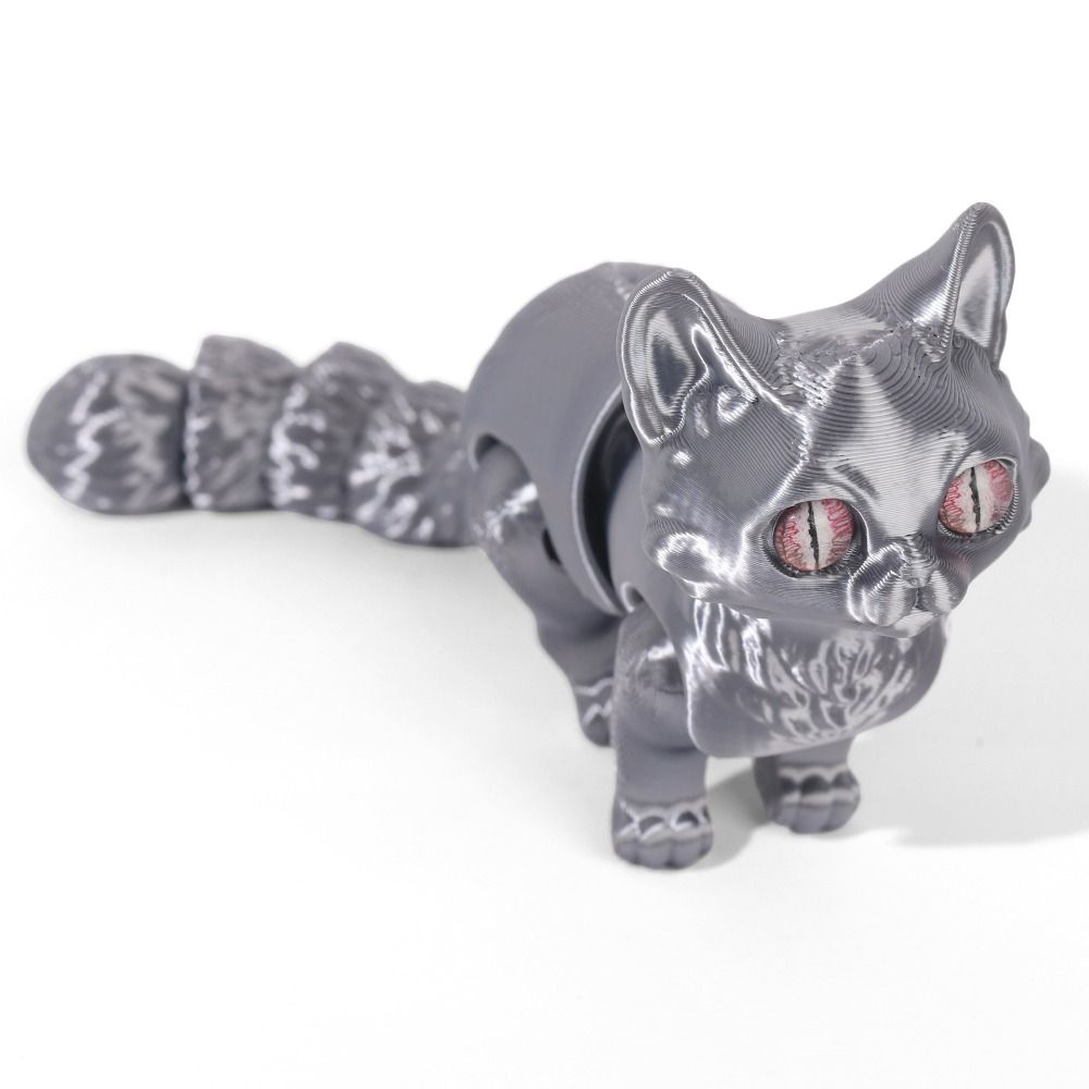 Big Eyes 3D Printed Cat Model  - 3D Printing Material recensione e prezzo
