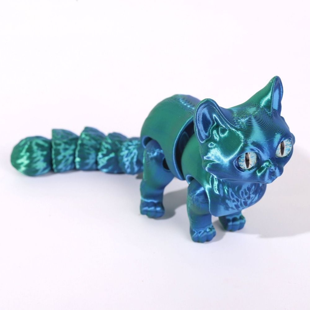 Big Eyes 3D Printed Cat Model  - 3D Printing Material recensione e prezzo