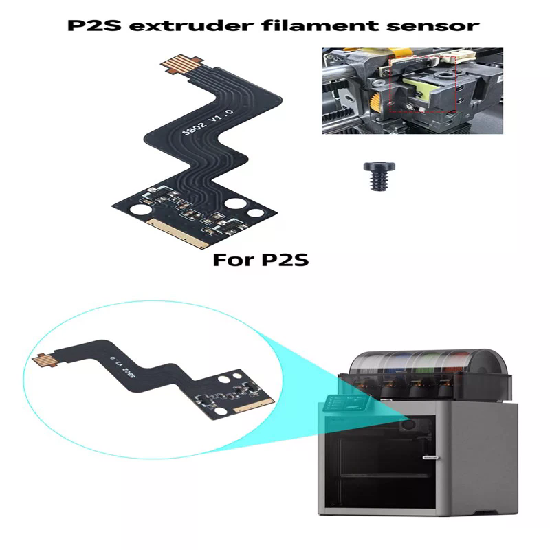 1PCS For Bambu Lab P2S Extrude - 3D Printer Extruder recensione e prezzo