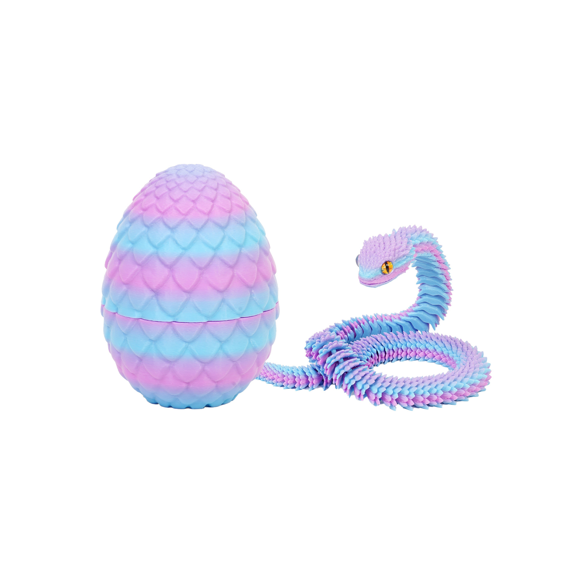 3D Printed Viper Snake Model w - 3D Printing Egg recensione e prezzo
