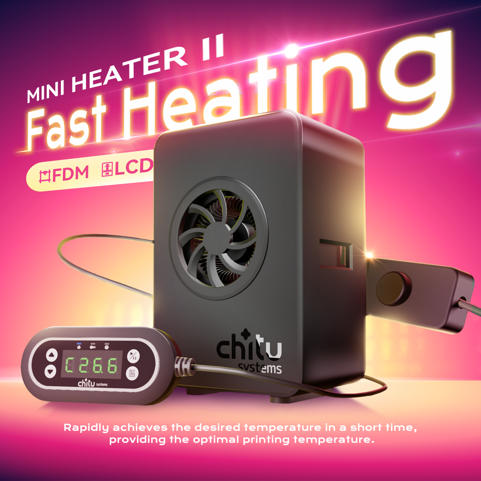 Chitu Systems H2 Mini Heater N - 3D Printing Pdf recensione e prezzo