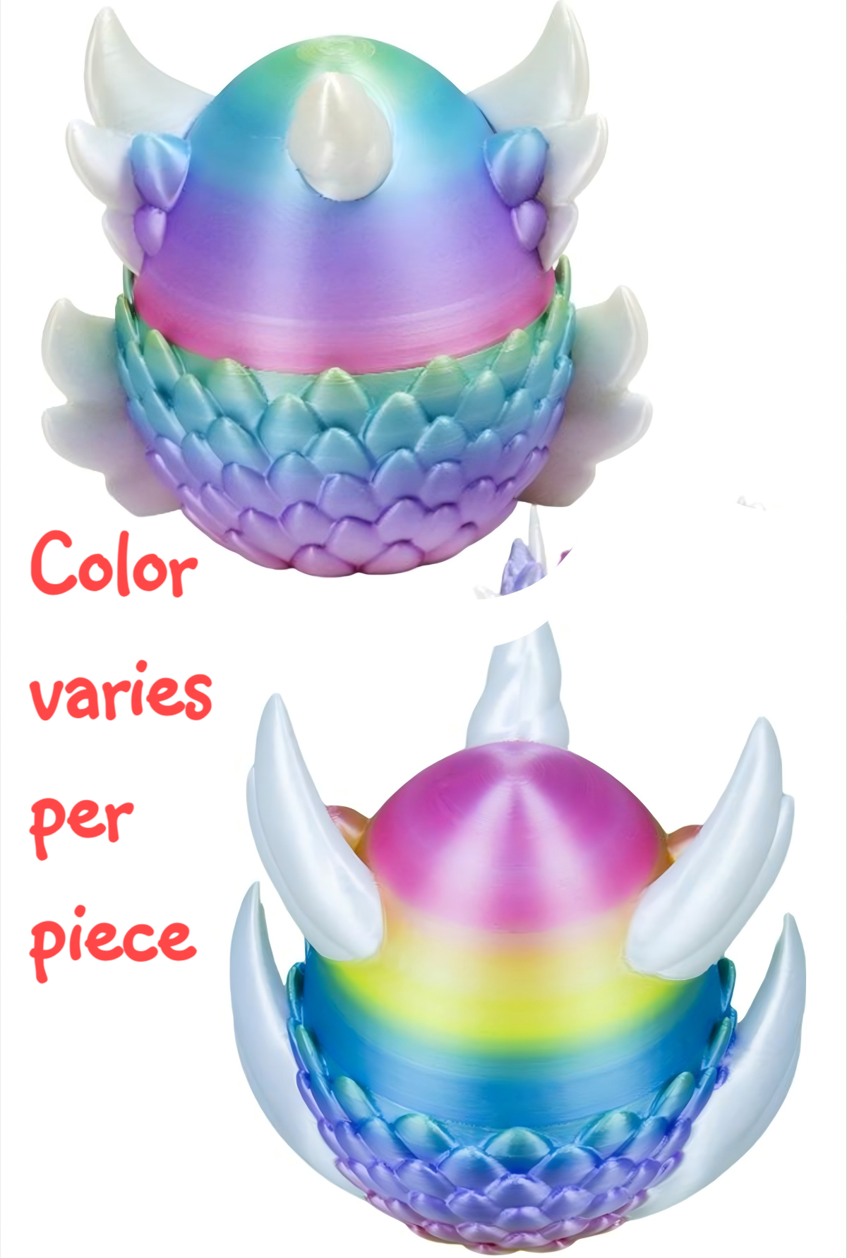 Gradient 3D Printed Dragon Egg - 3D Printing Egg recensione e prezzo
