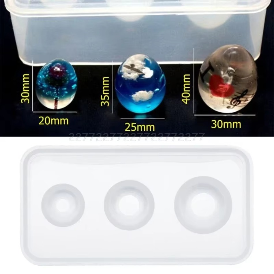 1 Pcs Silicone Molds DIY Cryst - 3D Printing Egg recensione e prezzo