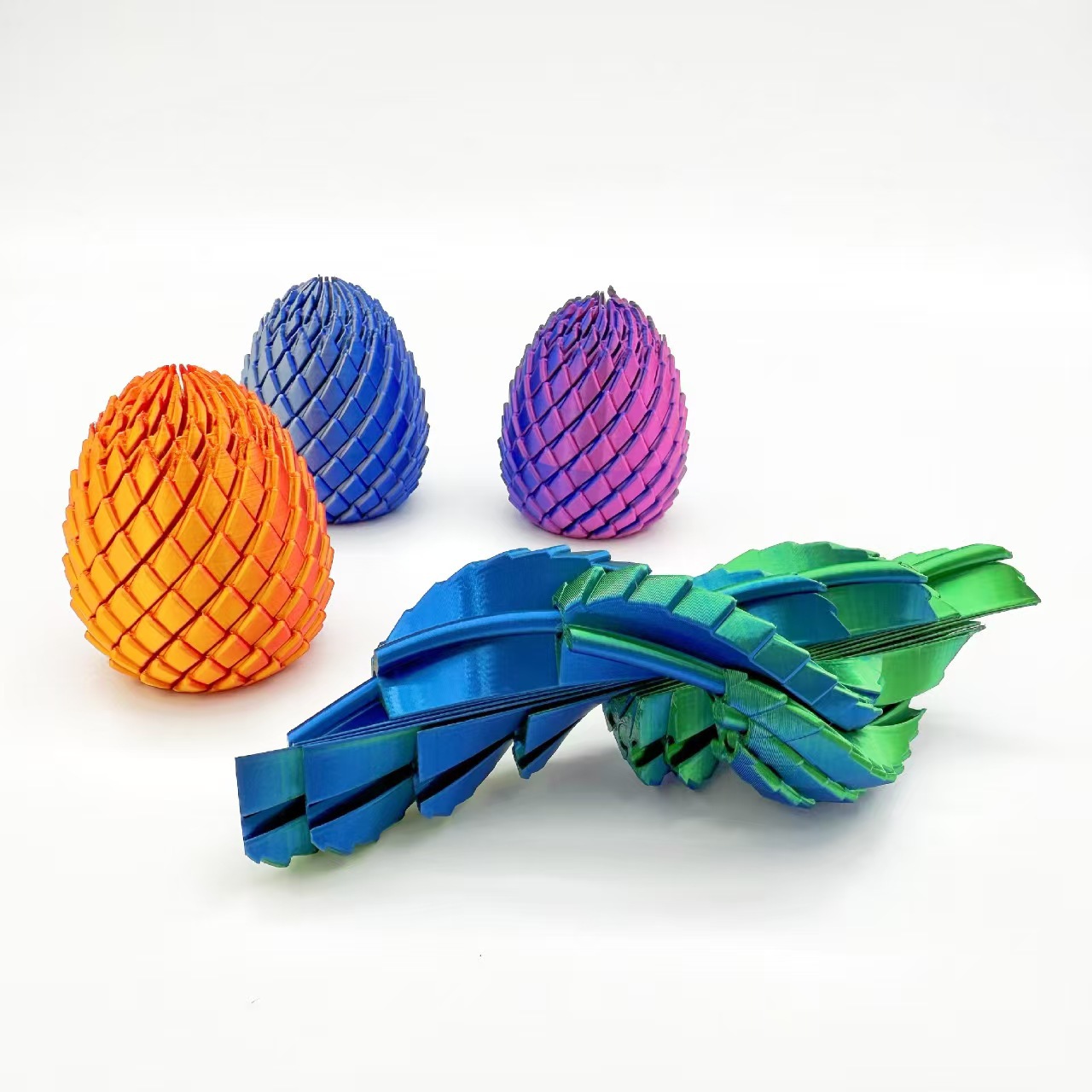 NEW 3D Printed Spiral Fidget D - 3D Printing Egg recensione e prezzo