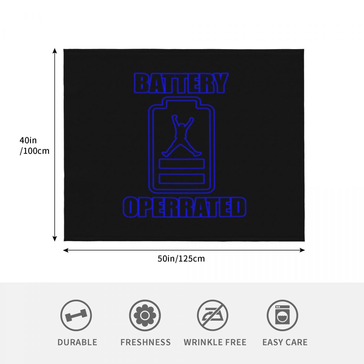 Battery Operated Throw Blanket - 3D Printing Operator recensione e prezzo