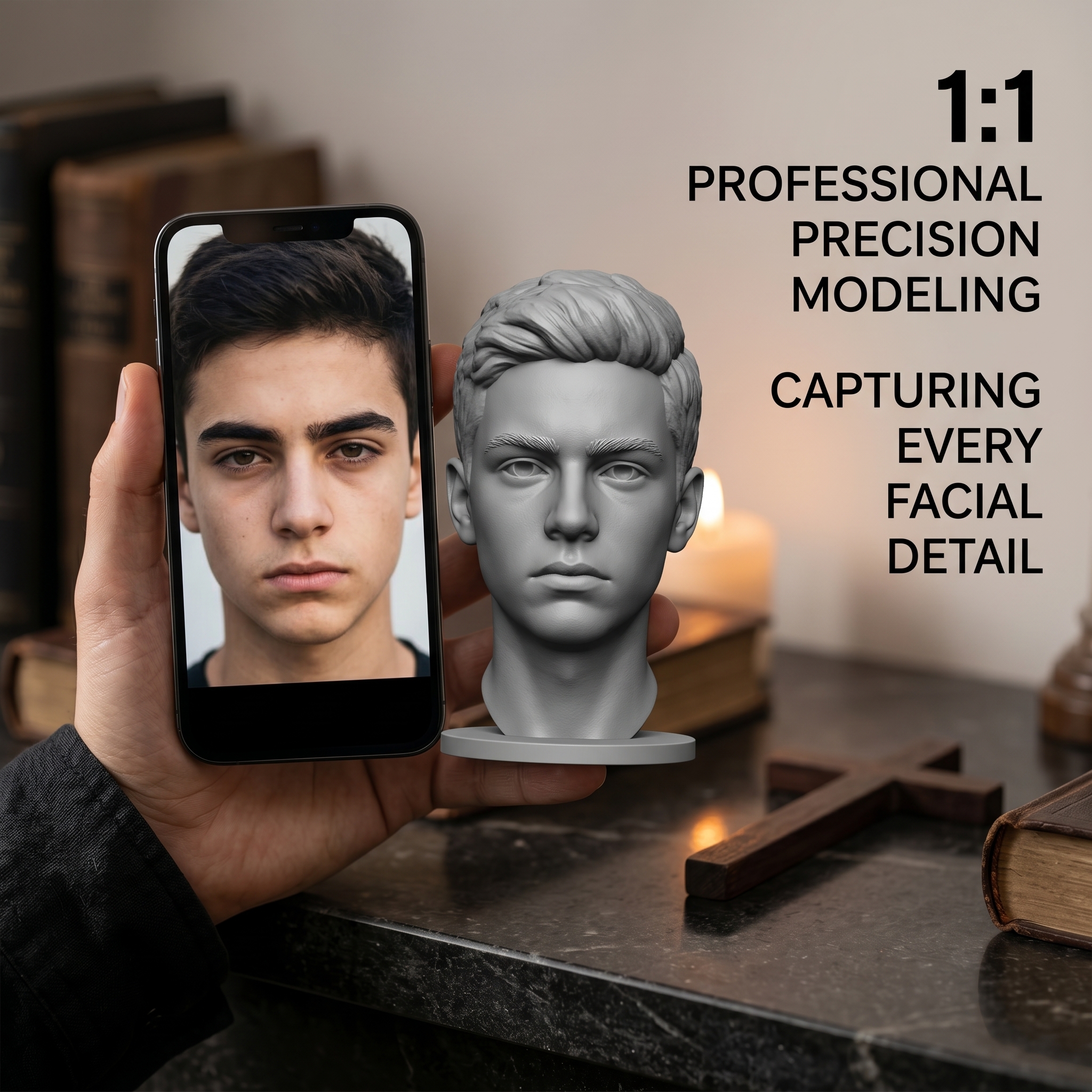 Personalized 3D Printed Bust F - 3D Printing Liquid recensione e prezzo