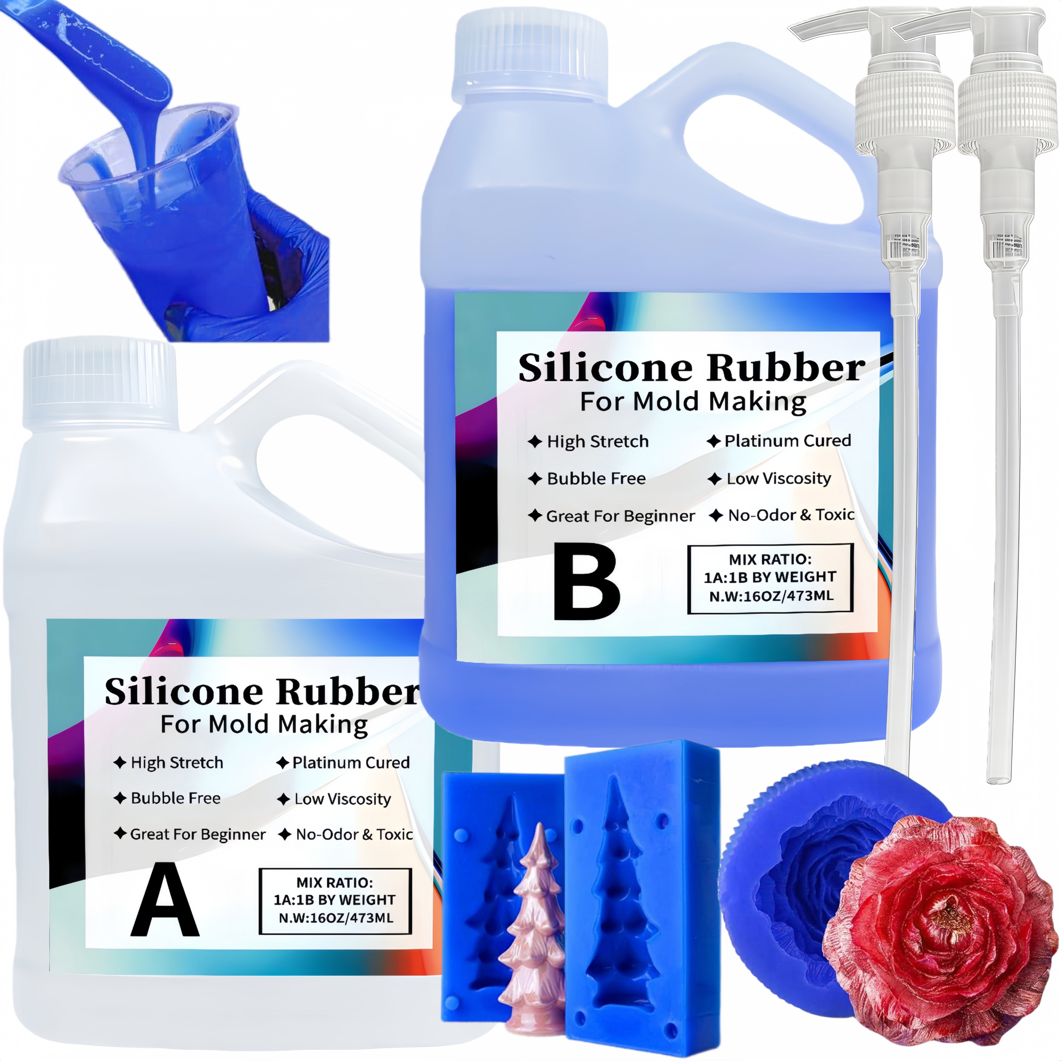Platinum-Cured 15A Liquid Sili - 3D Printing Liquid recensione e prezzo