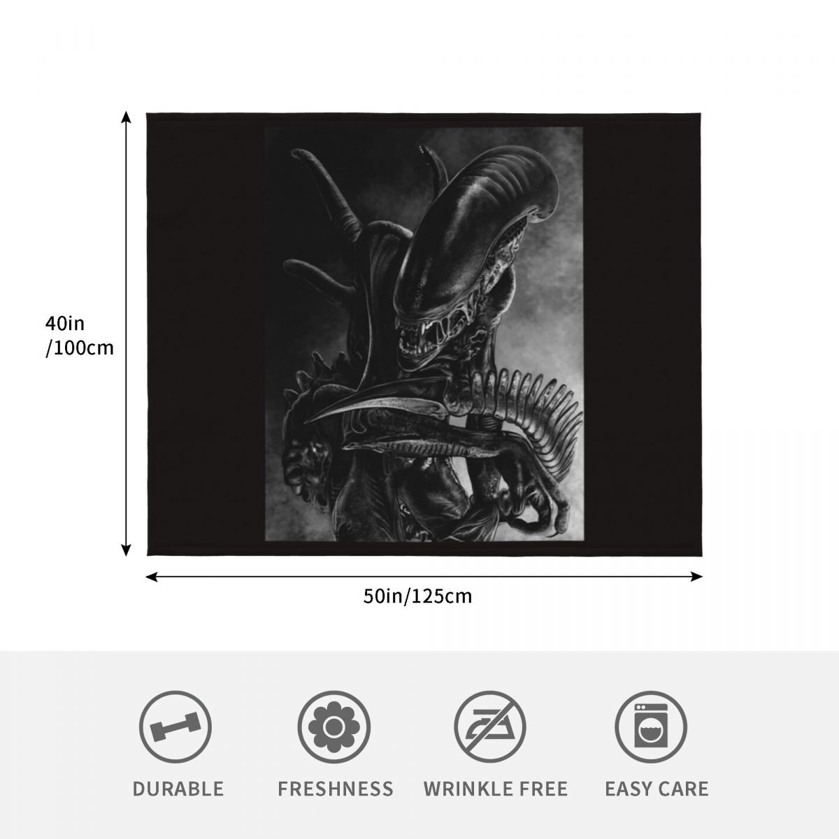 Xenomorph Throw Blanket Luxuri - 3D Printing Xenomorph recensione e prezzo