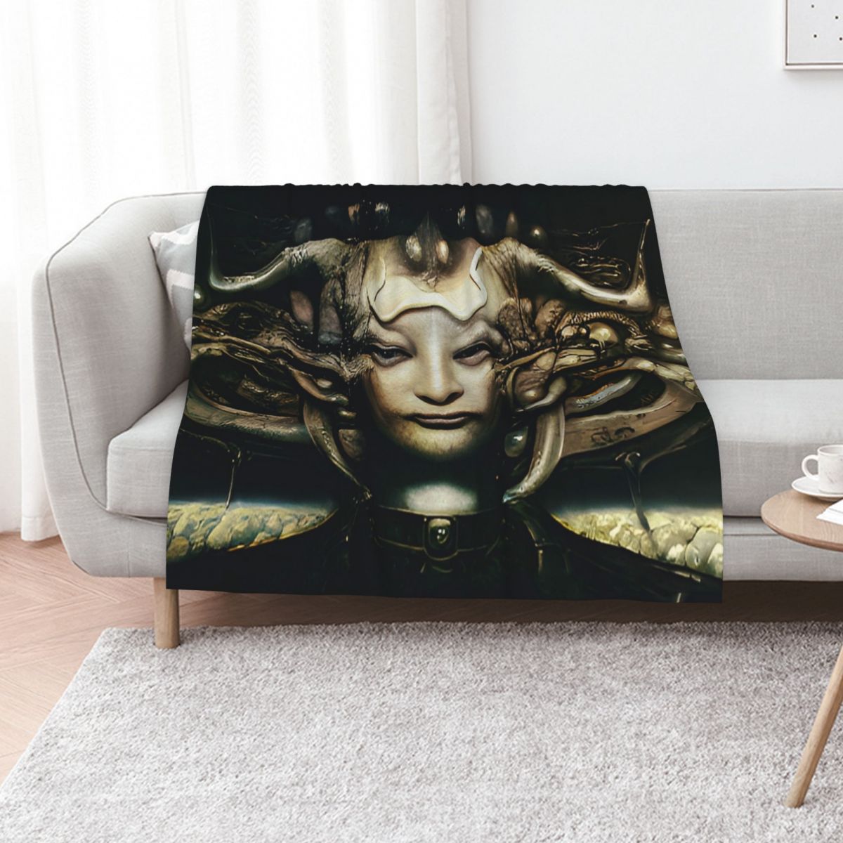 HR Giger Xenomorph Woman Throw - 3D Printing Xenomorph recensione e prezzo
