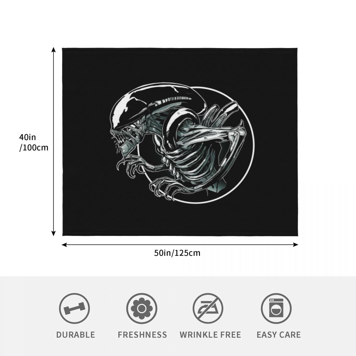 aliens xenomorph Throw Blanket - 3D Printing Xenomorph recensione e prezzo
