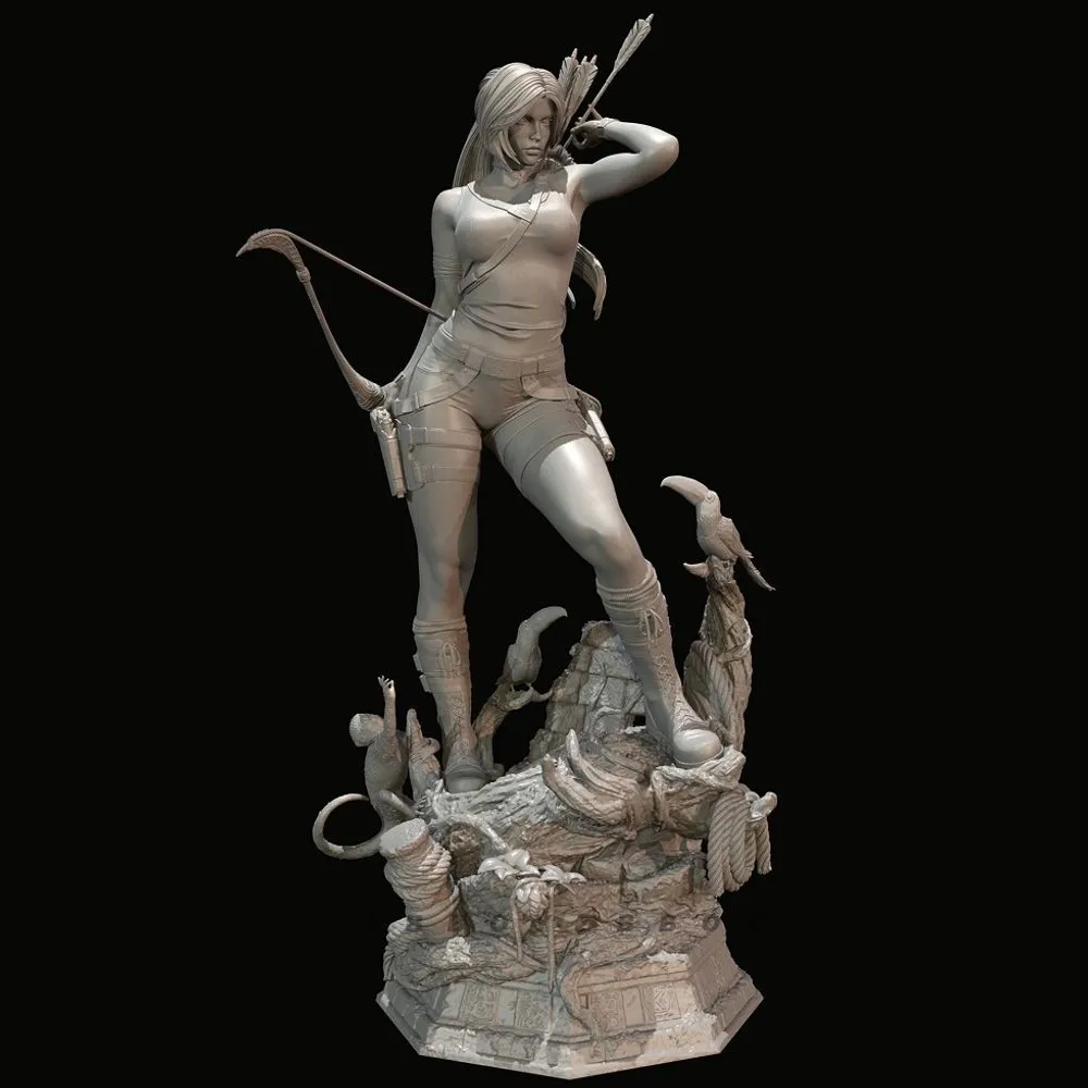Ancient Tomb Lady Laura 3d Pri - 3D Printing Ptc recensione e prezzo