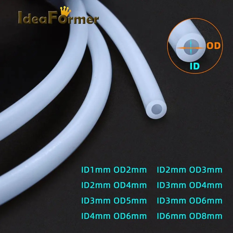 1m Ptfe Tube 1mm 2mm 3mm 4mm 6 - 3D Printer Extruder recensione e prezzo