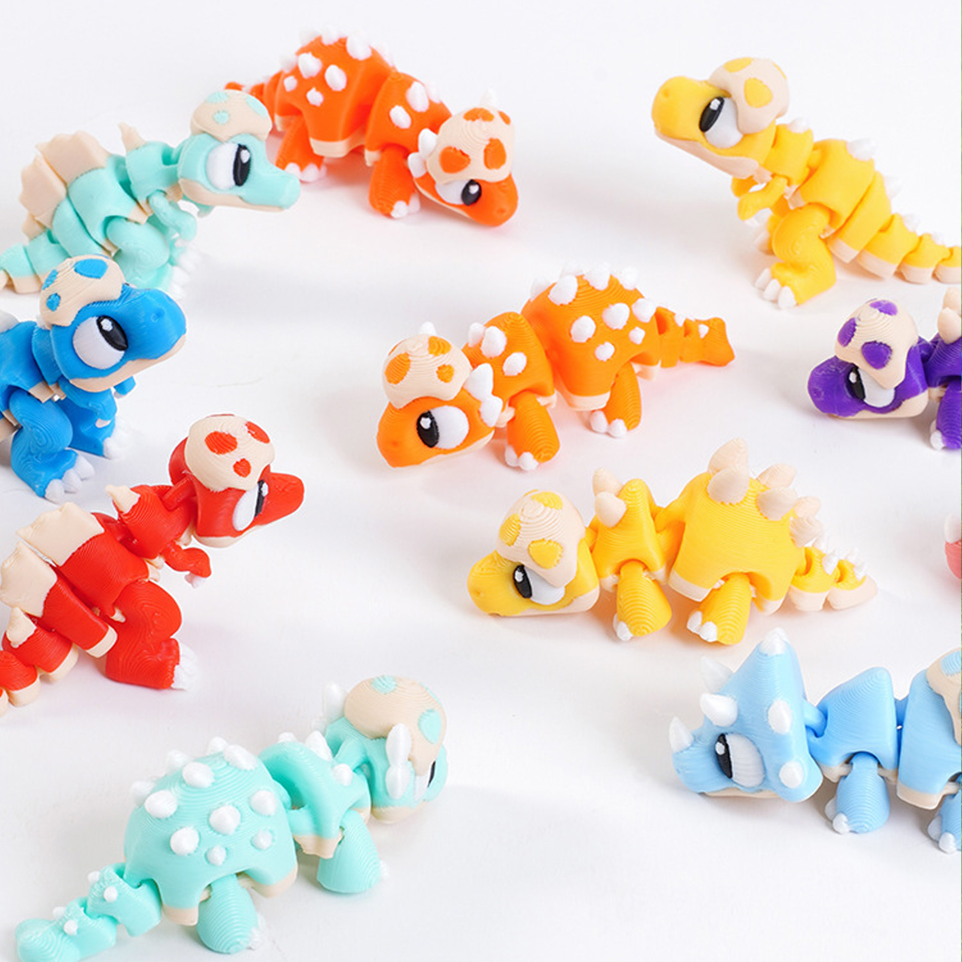Set 3D Printed Mini Dinosaur T - 3D Printing Objects recensione e prezzo