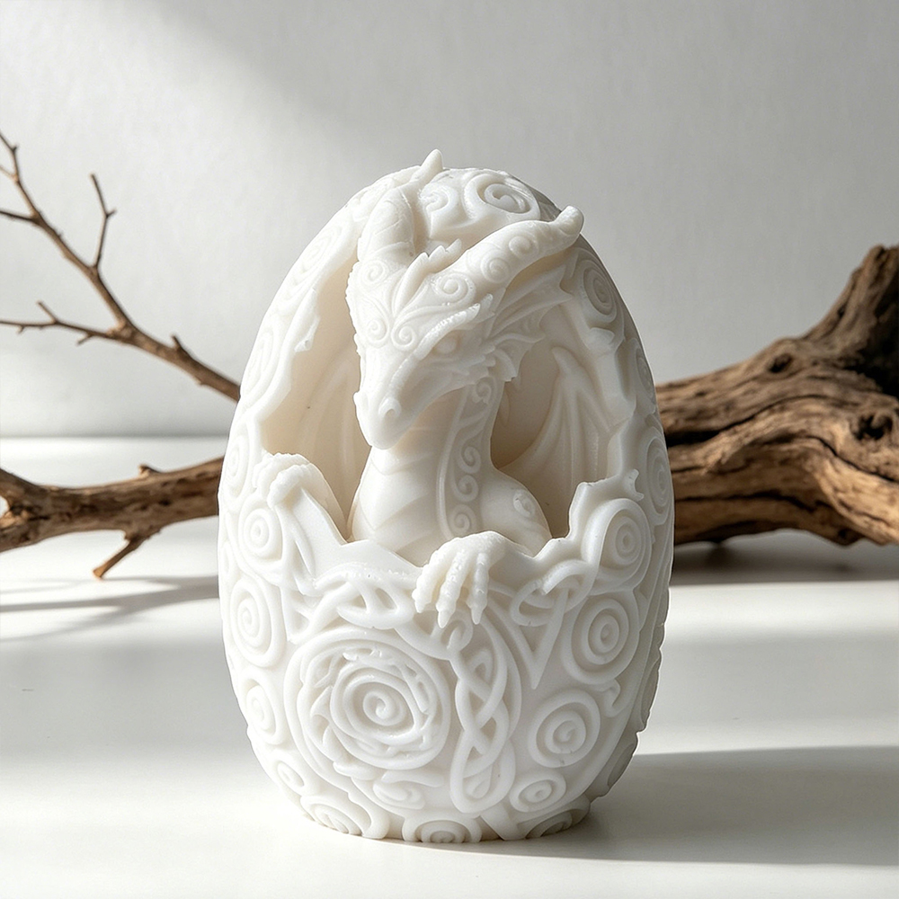 3D DIY Dinosaur Egg Candle Mol - 3D Printing Egg recensione e prezzo