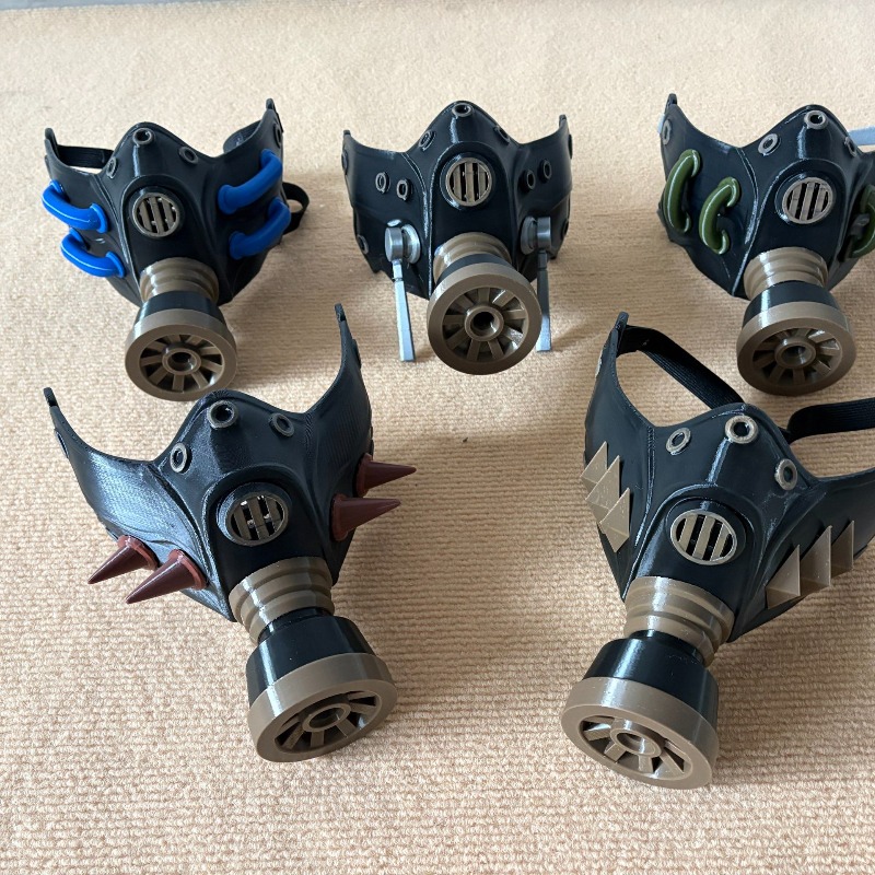 Riyo Rudo Tamsy Zanka Enjin Gu - 3D Printing Mask recensione e prezzo
