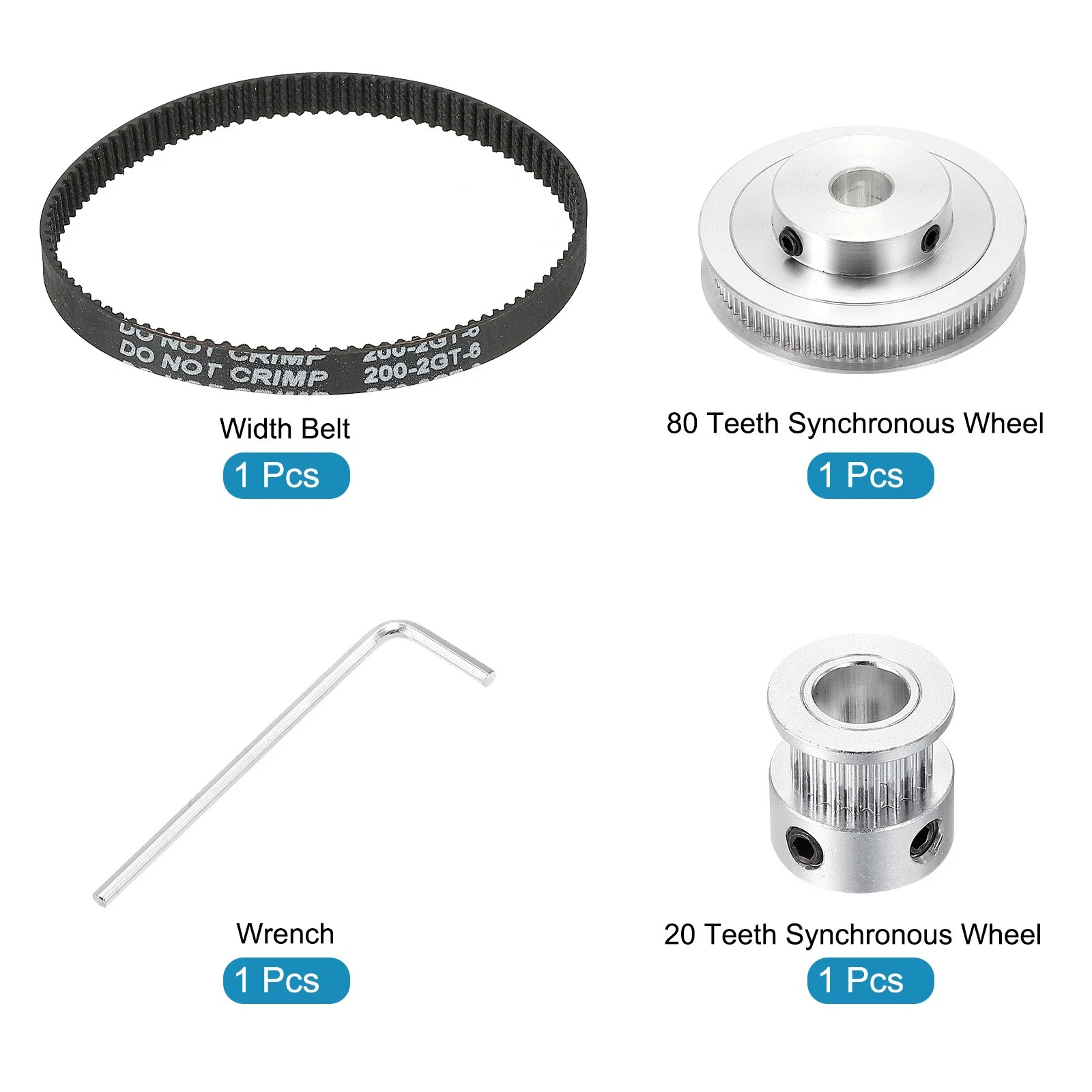 Timing Pulley 20&80 Teeth 8mm& - Timing Belt recensione e prezzo