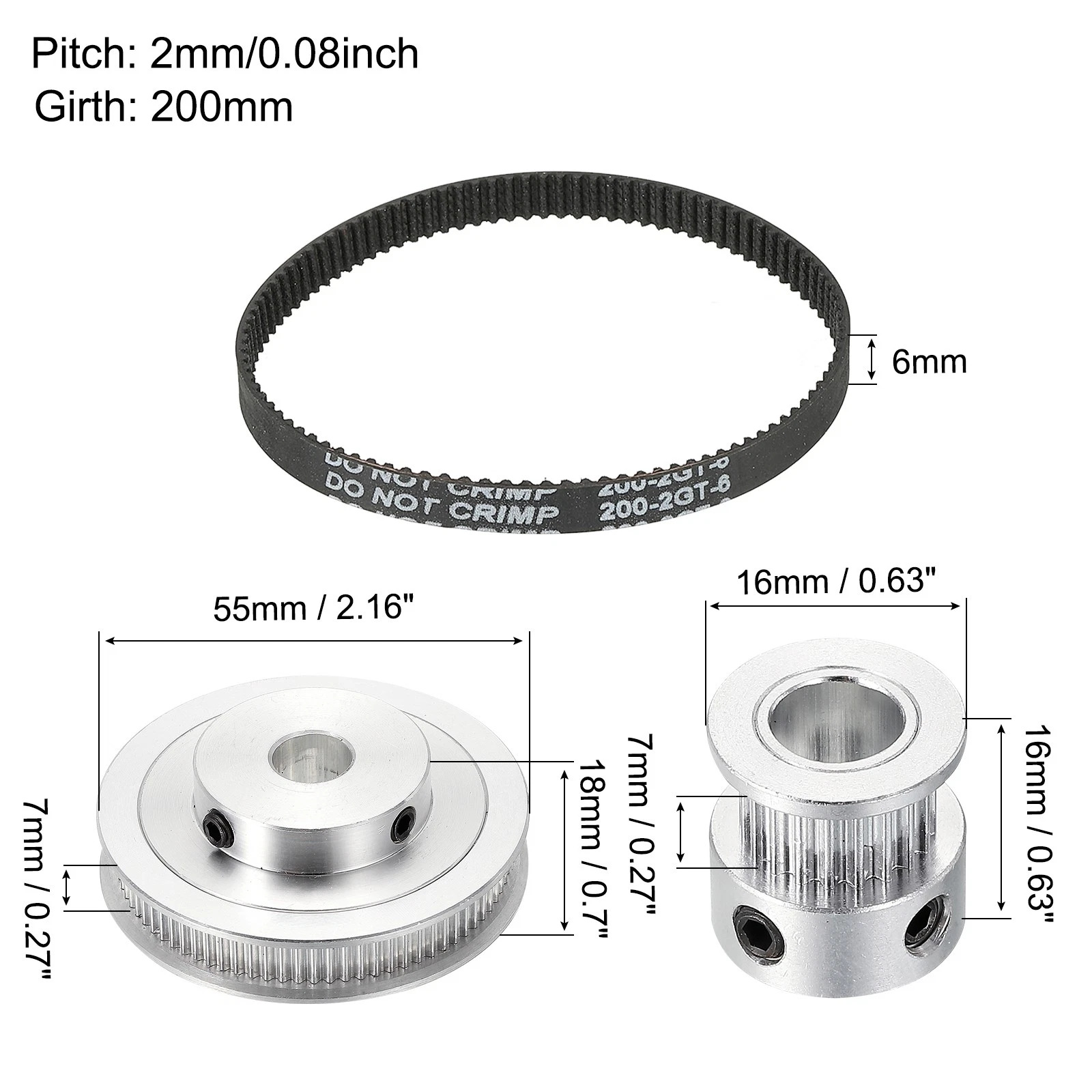 Timing Pulley 20&80 Teeth 8mm& - Timing Belt recensione e prezzo