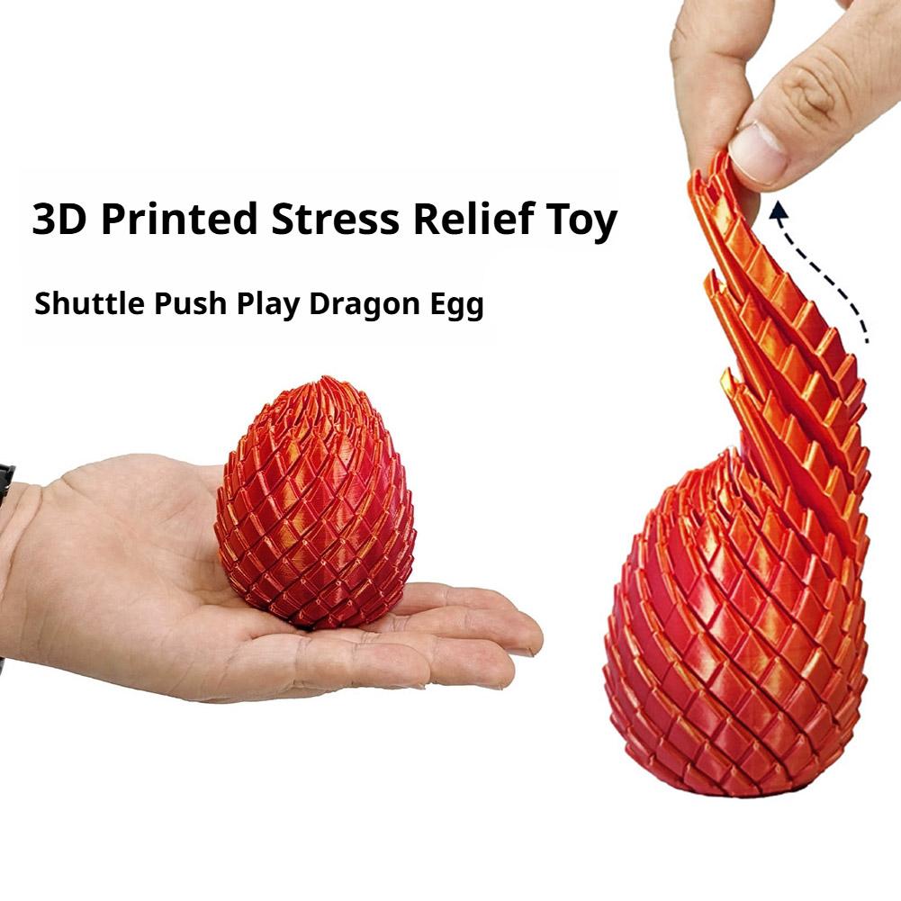 3D Printed Dragon Egg Stress T - 3D Printing Egg recensione e prezzo