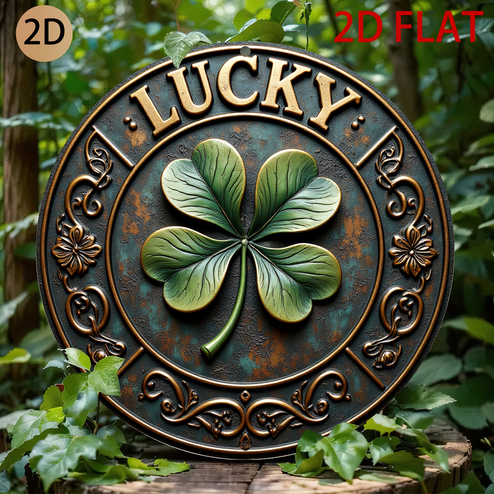Vintage Rustic Metal Lucky Clo - 3D Printing Objects recensione e prezzo